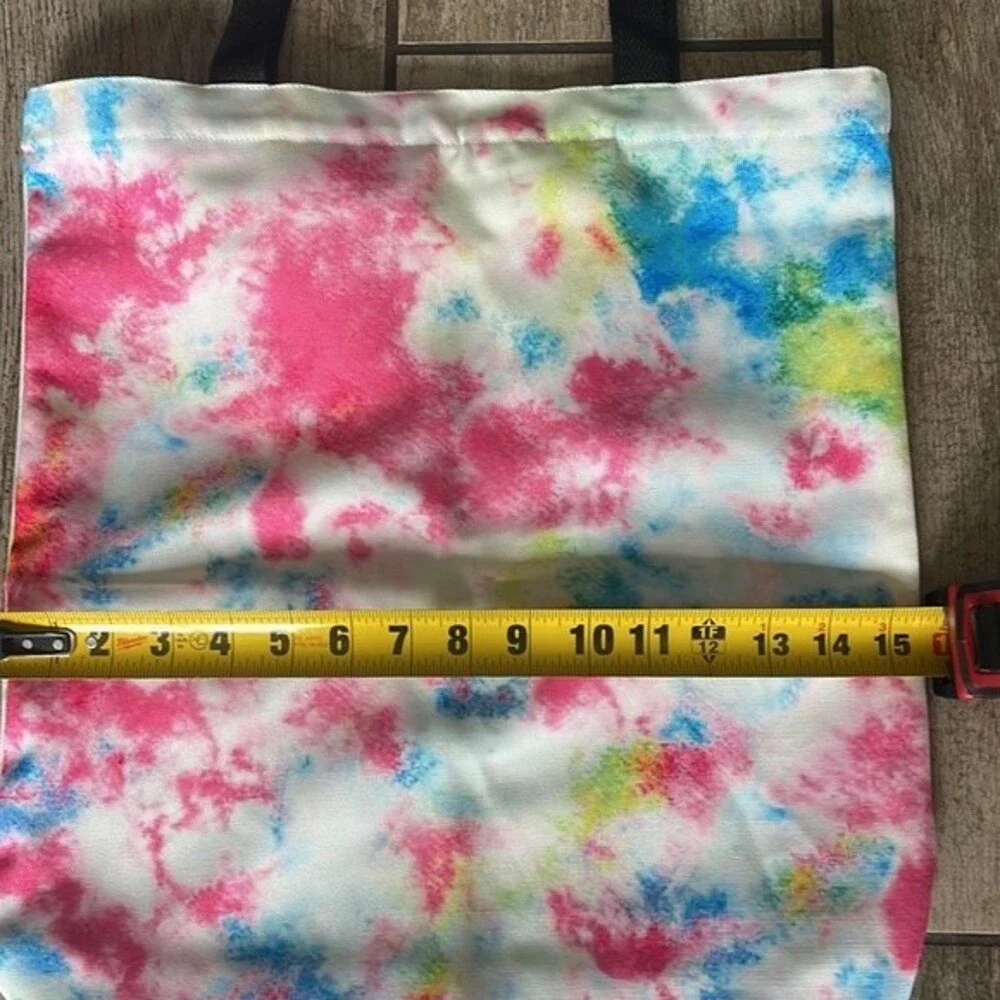 RUGICI  Canvas Tie Dye Aztec Tote Bag Grocery School Women/Girls